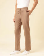 Offwhite Cotton Drawstring Pant
