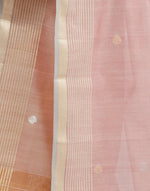 Pink Cotton Silk Blend Dupatta