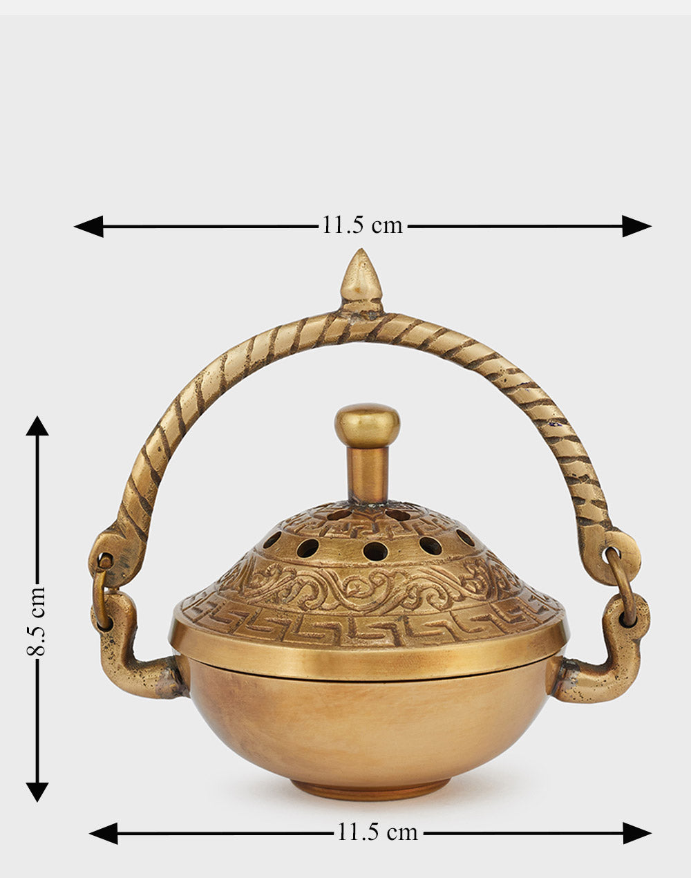 Brass Metal Casted Mehnoor Diffuser