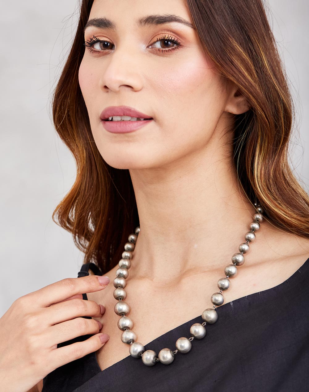 Metal Long Necklace