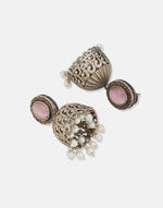 Metal Jhumka Earrings