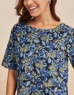 Green Cotton Hand Block Printed Short Dress