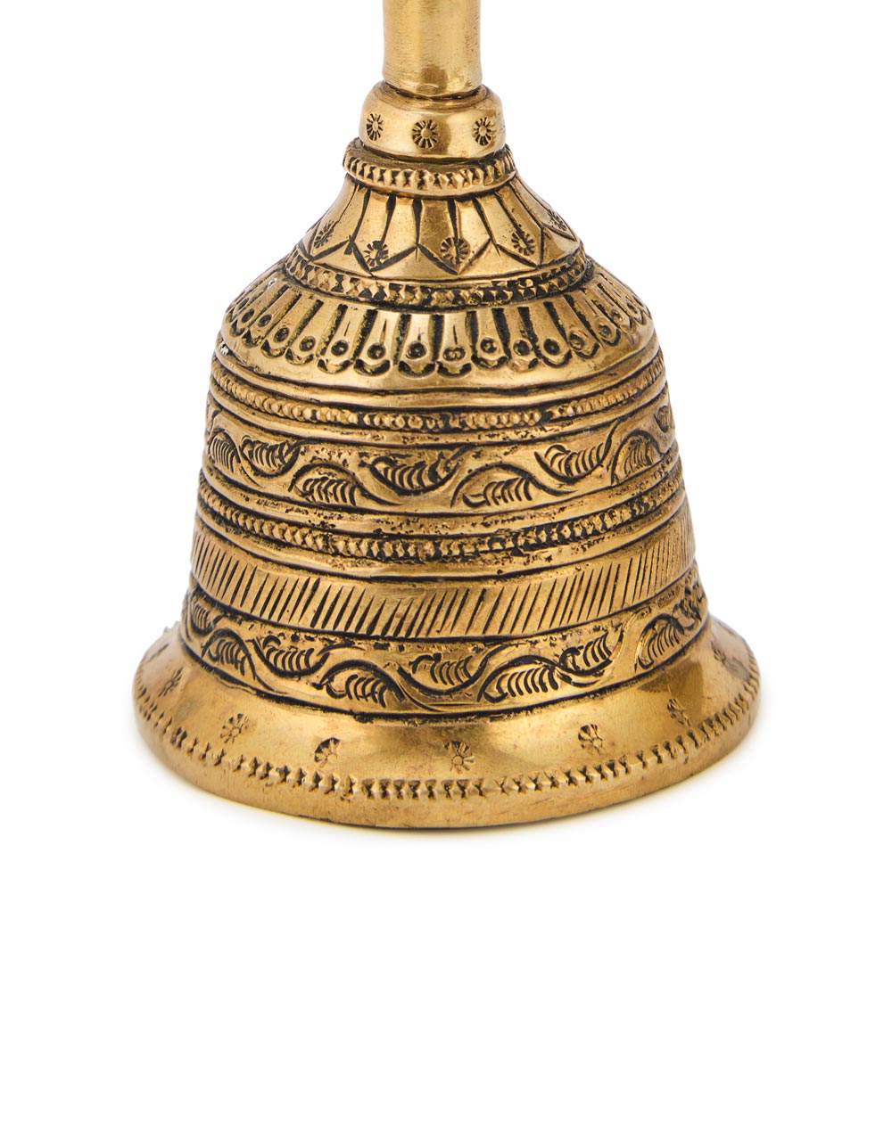 Antique Brass Antiqued Mehnoor Bell