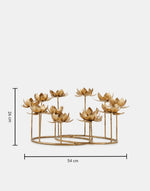 Golden Raivath Metal Tlite Holder