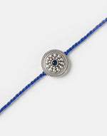 *FREE - Blue Metal Floral Oxidised Rakhi -  LIMITED