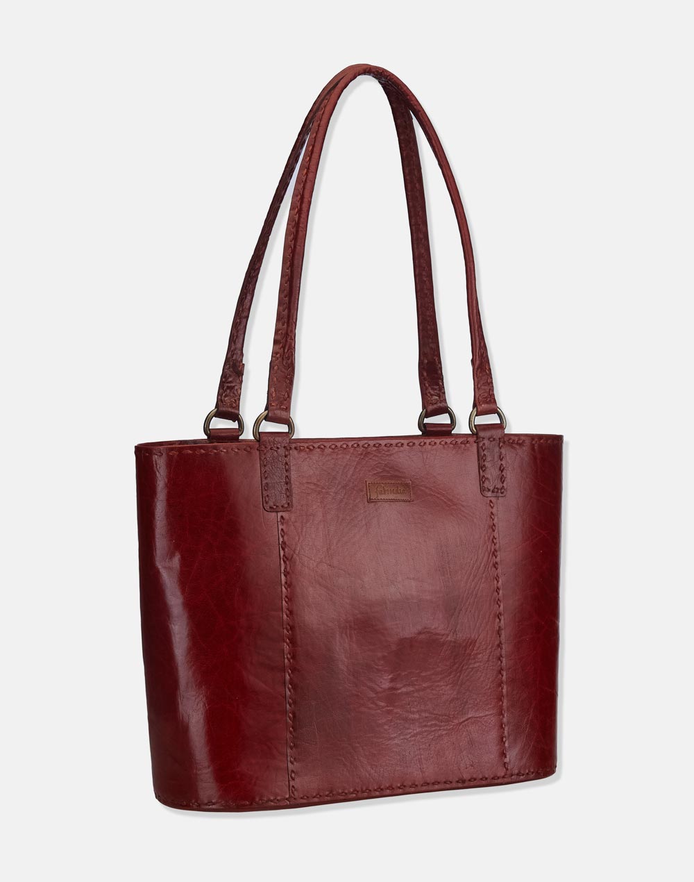 Brown Leather Jawaja Tote