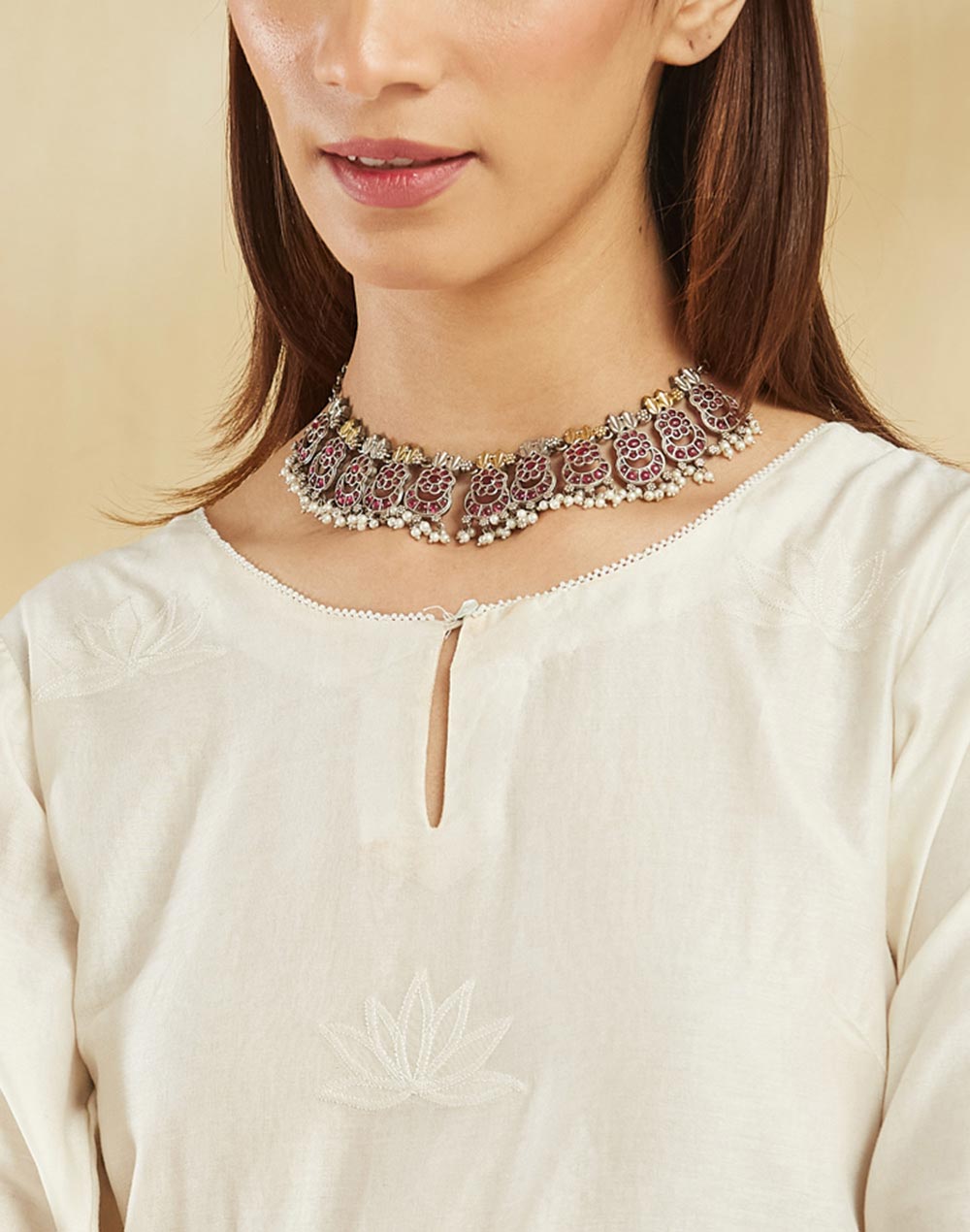 Metal Short Necklace