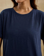 Blue Cotton T-Shirt