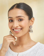 Metal Jhumka Earrings
