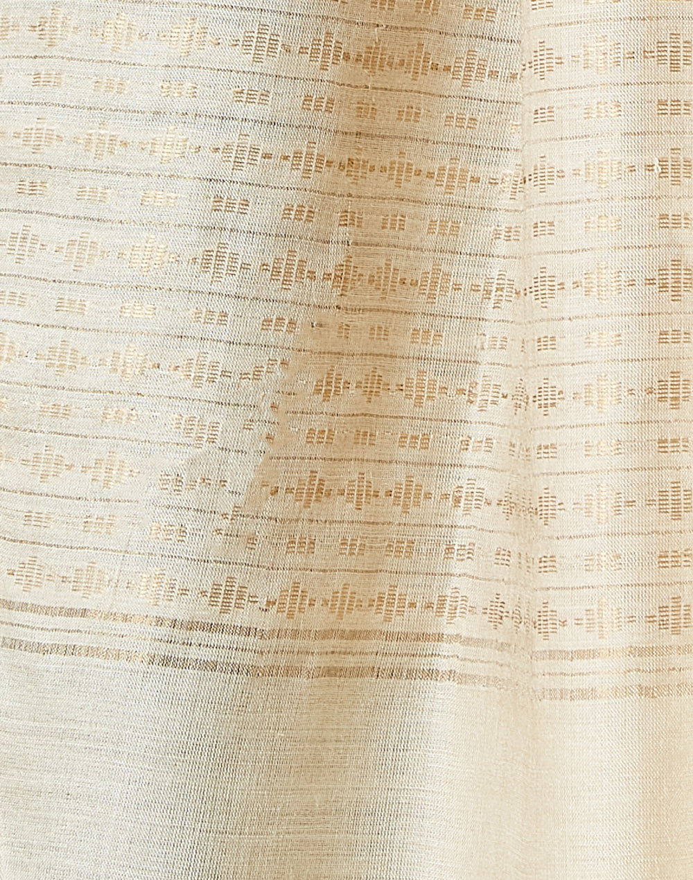 Natural Silk Blend Hand Woven Stole