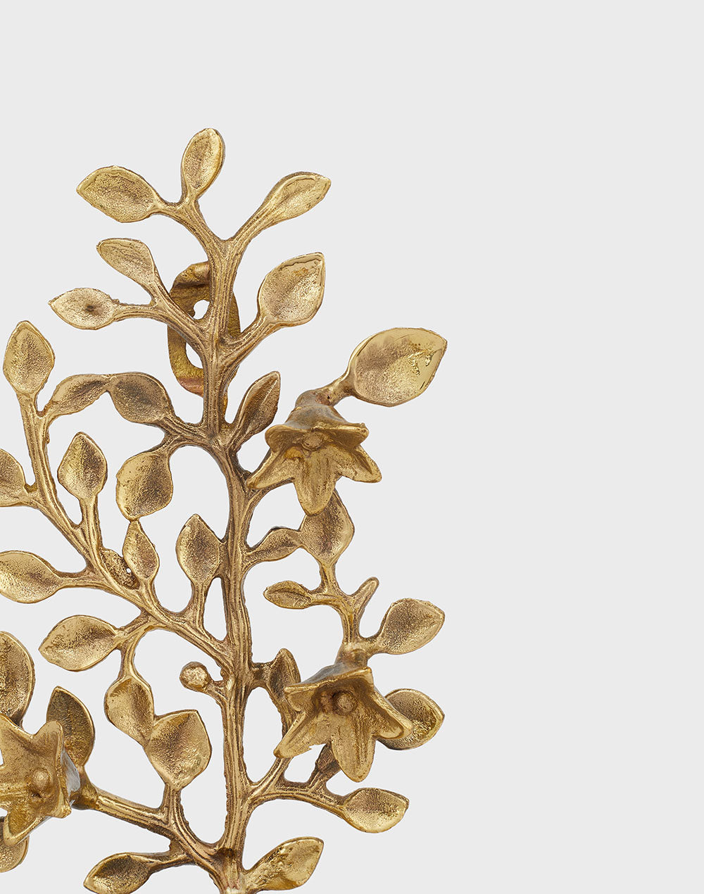 Brass Metal Suvarn Wall T-lite Holder