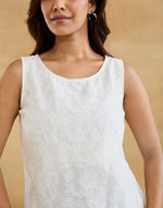 Natural Cotton SILK Chikankari Top