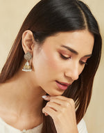 Metal Jhumka Earrings