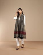 Beige Wool Shawl