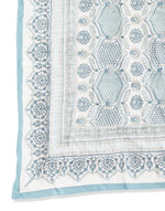 Blue Megh Hand Block Printed Cotton Quilt