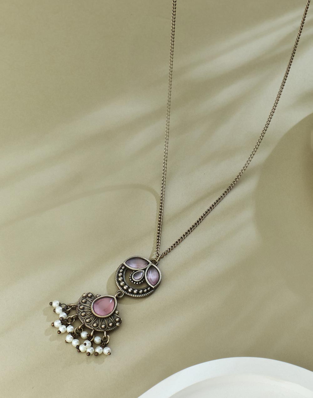 Metal Long Necklace