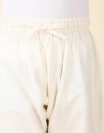 Natural Cotton Pyjama With Elasticated Waistband & Drawstring