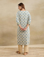 Natural Cotton Long Kurta