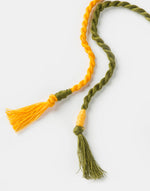 Multi Metal Oxidised Floral Rakhi