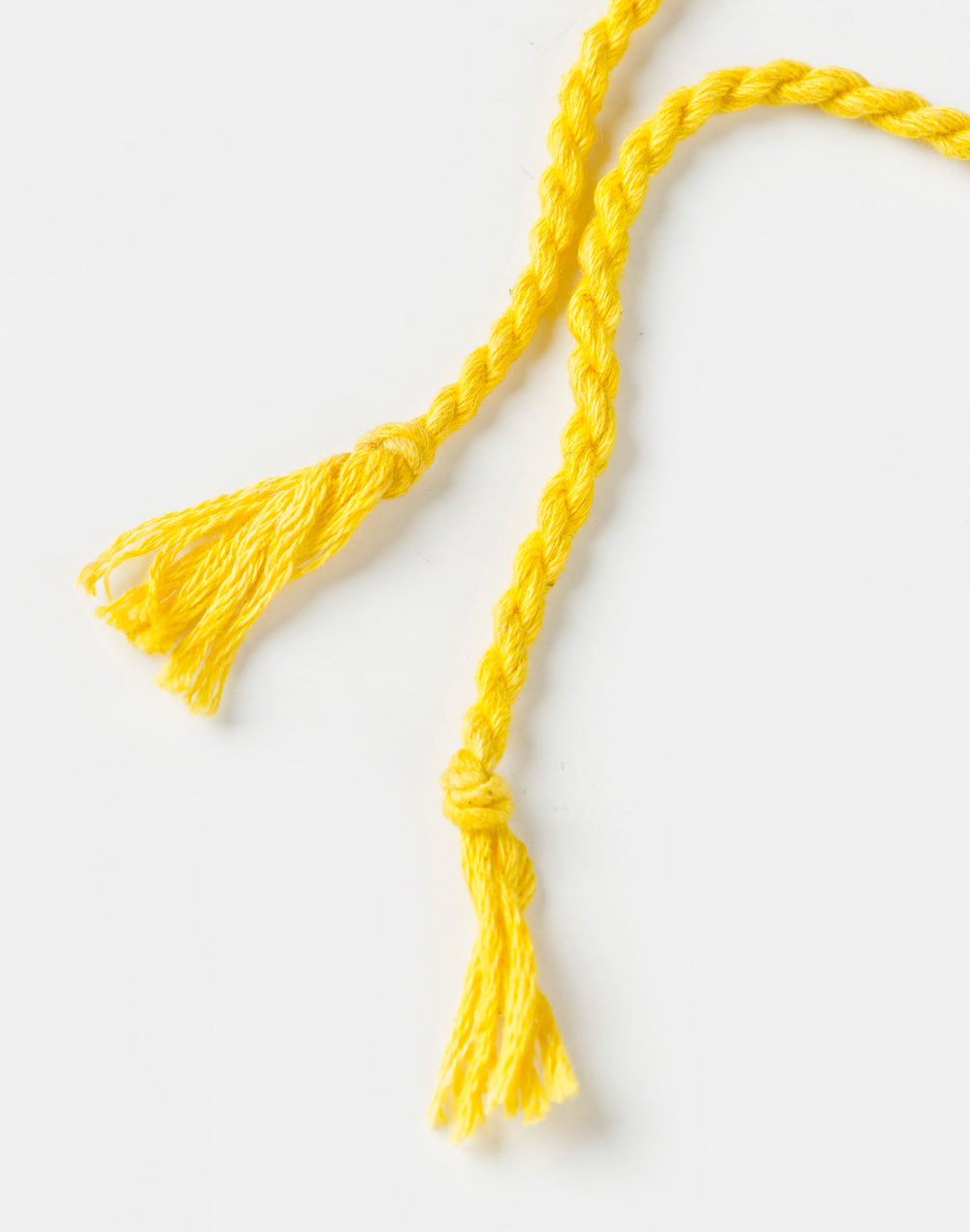 Mustard Metal Rudrakash With Textured Balls Rakhi