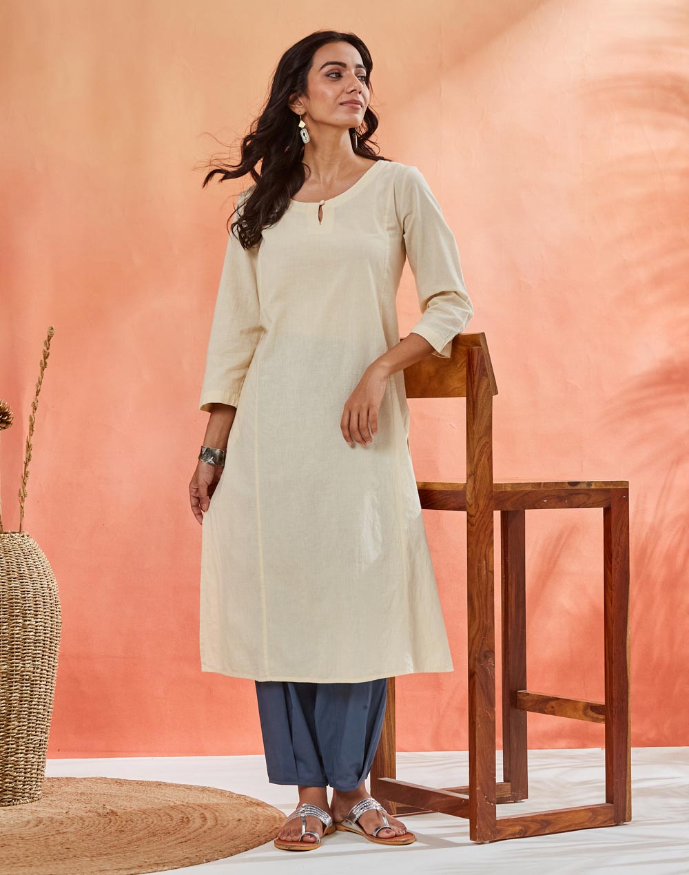 Indigo Cotton Salwar