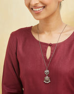 Metal Long Necklace
