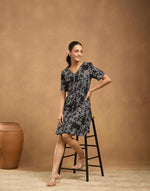 Offwhite Cotton Short Dress