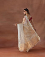 Gold Silk Blend Sari