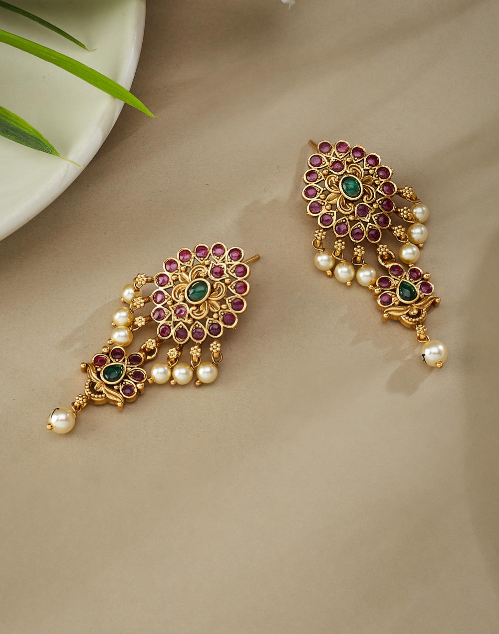 Metal Dangler Earrings