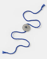 *FREE - Blue Metal Floral Oxidised Rakhi -  LIMITED