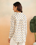 Yellow Cotton Alma Shirt