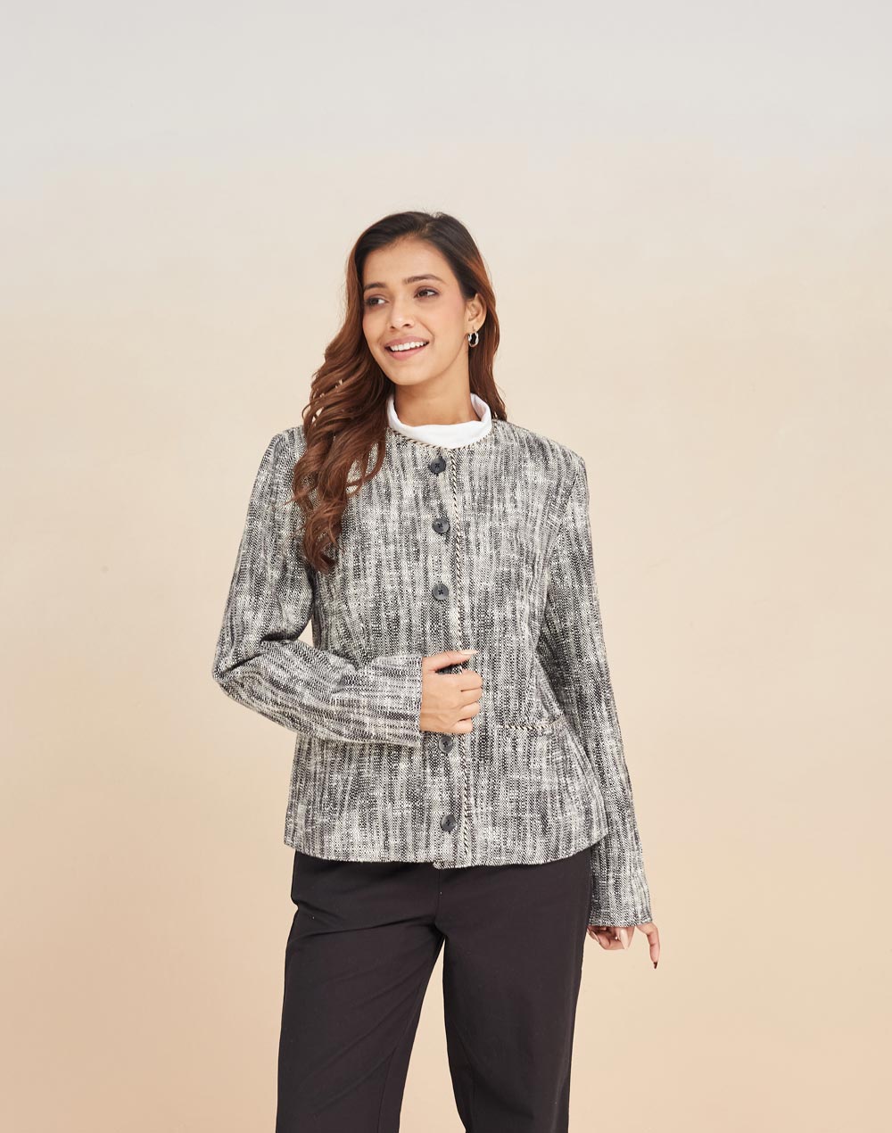Grey Cotton Jacket