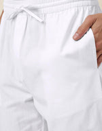 White Cotton Aligarhi Pyjama