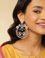 Multi Metal Chand Bali Earrings