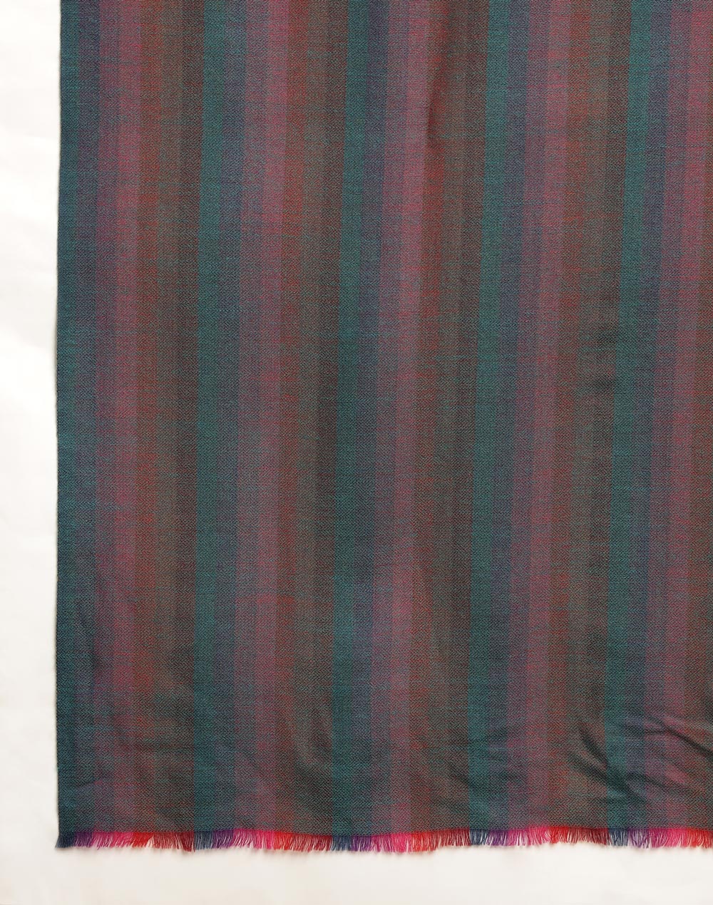 Turquoise Wool Shawl