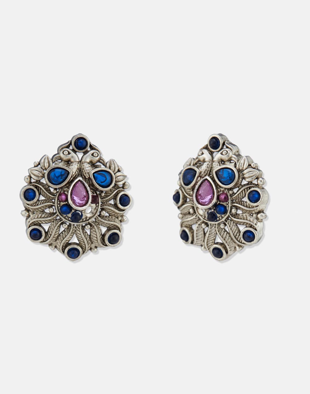 Metal Stud Earrings