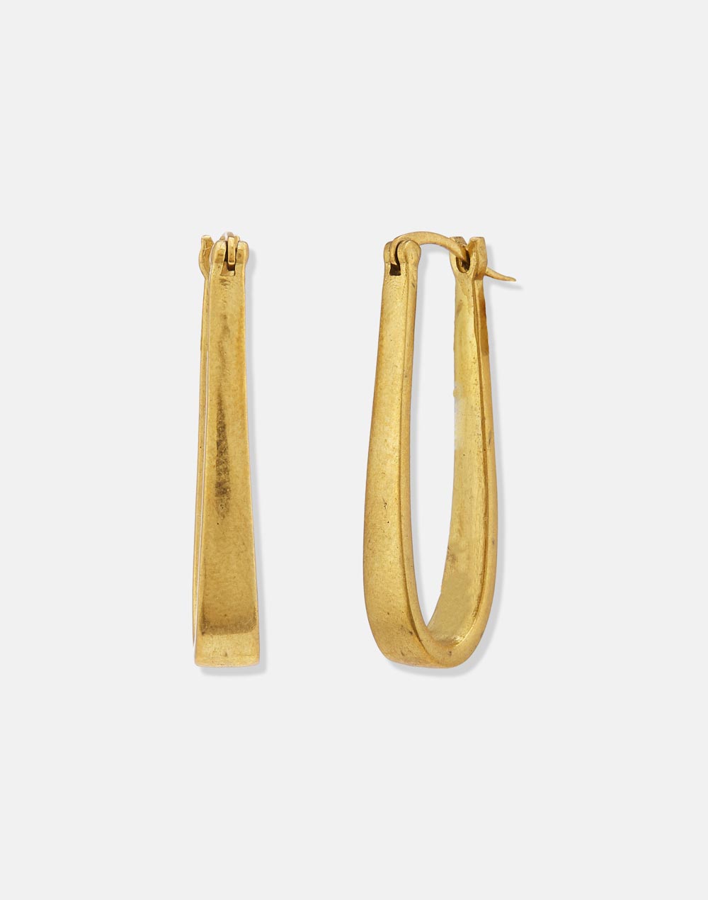 Metal Hoops Earrings