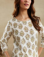 Natural Cotton Long Kurta