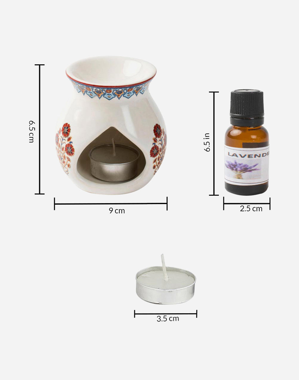 Multi Falak Ceramic Diffuser Gift Set