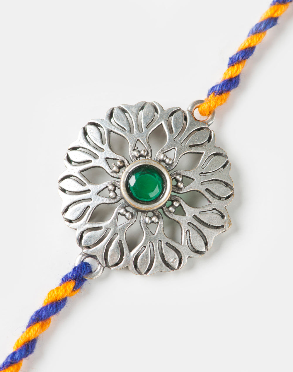 *FREE Multi Metal Floral Oxidised Rakhi - LIMITED