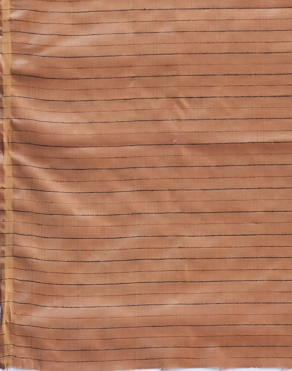 Brown Silk Blend Sari