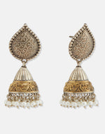 Metal Jhumka Earrings