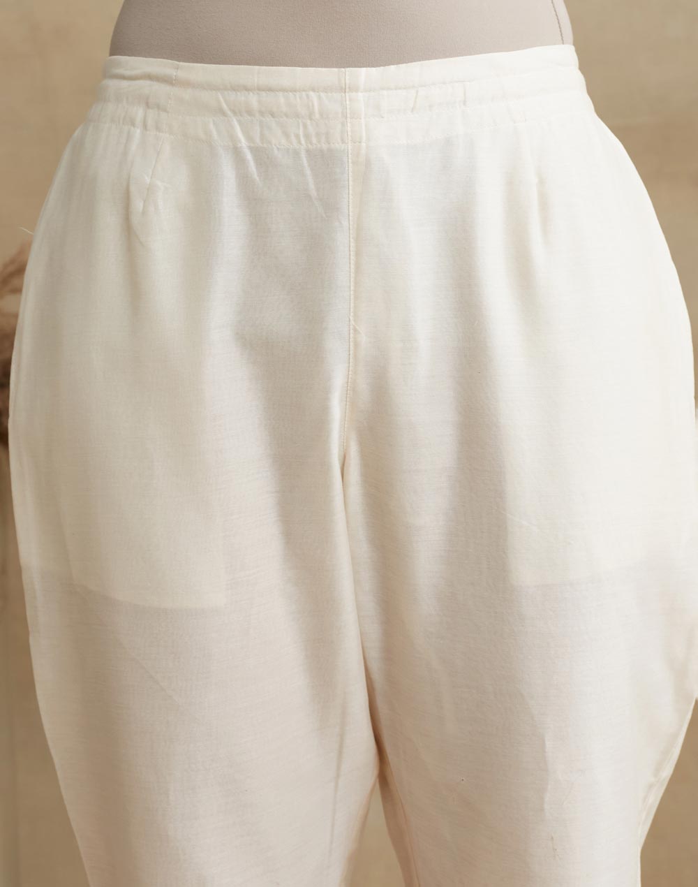 Natural Cotton Silk Ethnic Pant