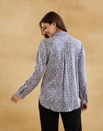 Beige Rayon Blend Allure Shirt