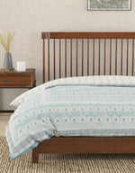 Blue Megh Hand Block Printed Cotton Quilt