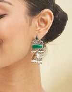 Metal Jhumka Earrings