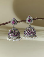 Metal Jhumka Earrings