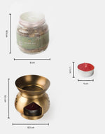 Bhim Camphor Brass Burner