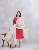Natural Cotton Silk Blend Dupatta