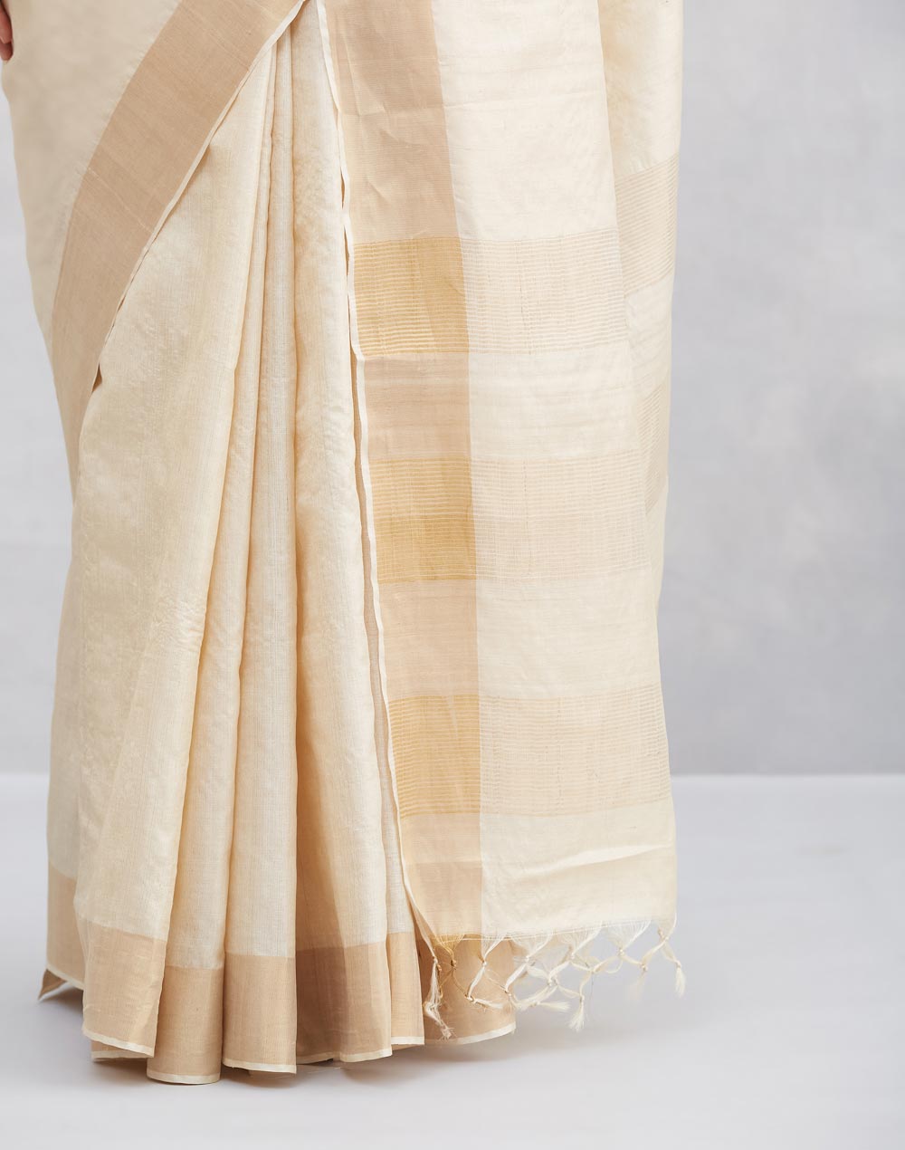 Natural Silk Blend Sari